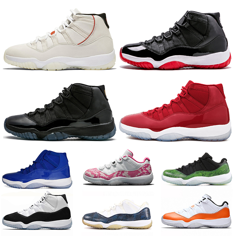 

Hot Selling Jumpman Mens Womens 11 11s Basketball Shoes Concord 2019 Snakeskin 11 Win Like 96 Cap and Gown Platinum Tint Trainers Sneakers, A10 velvet heiress 36-47