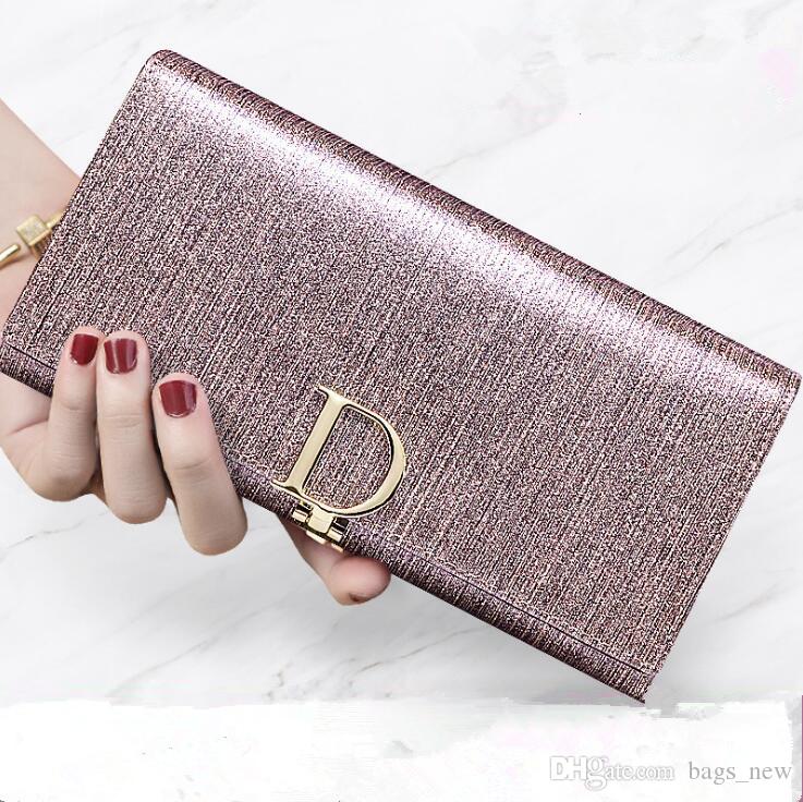 

Fashion 3D Letter Genuine Leather Wallet Luxury Women Long Coin Purse Female Clutch Carteira Feminina Portefeuille Femme Carte Free Shipping, A3