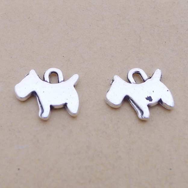 

A2046 Ancient Silver 100 Individual / Package Alloy Gou Shipin Parts Diy Ornaments Parts 1.2 G