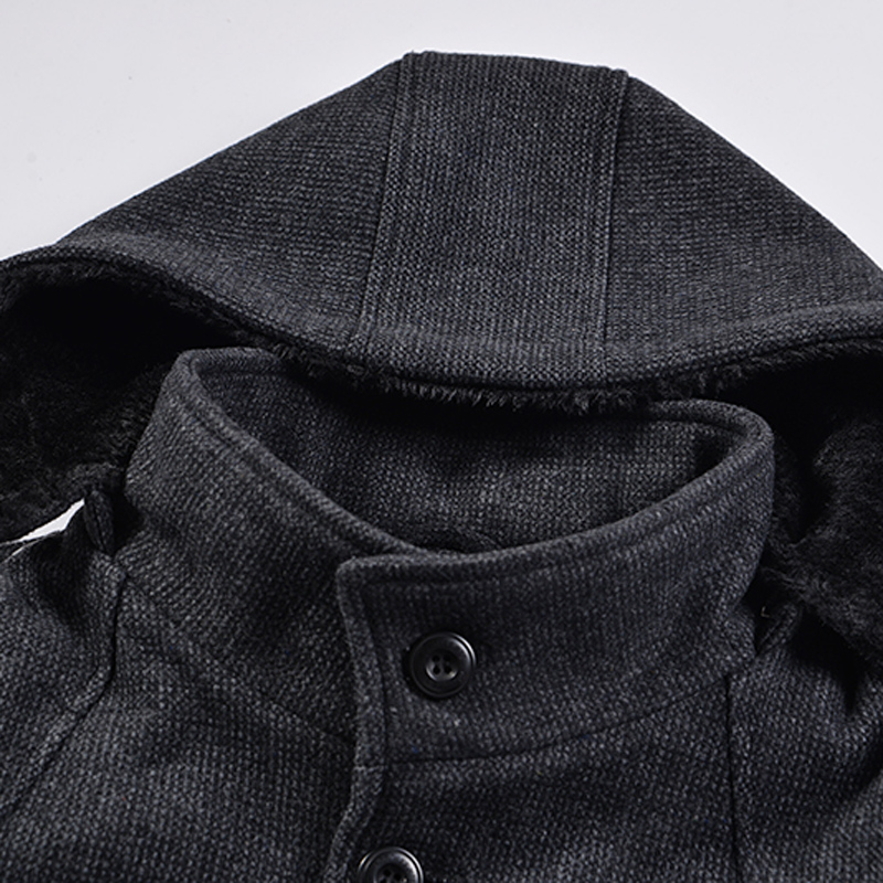 

Size Woolen Coat Plus For Man Winter Jacket Men Grey Mens Coats Overcoats 6xl Casaco Masculino KJ256