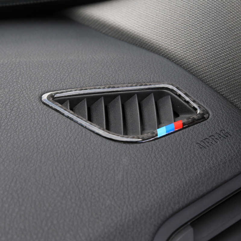 

Car-styling Dashboard Air Conditioning Vent Cover Sticker Trim For BMW 1 3 4 5 7 Series GT X5 X6 F20 F30 F32 F34 F10 F01 E70 E71 F15 F16