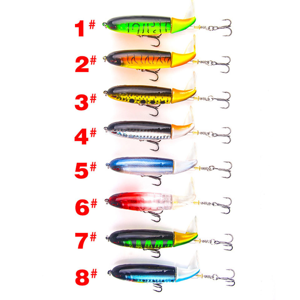 Best Quality Whopper Popper 10cm 13 2g Topwater Fishing Lure Artificial 