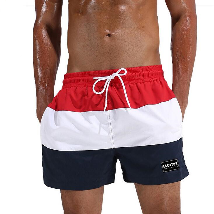 

Quick Dry Summer Men Board Shorts Surf Trunks Swimwear Beach Short Briefs Man Swim Shorts Male Athletic Running Gym Shorts Man Plus Size 3XL