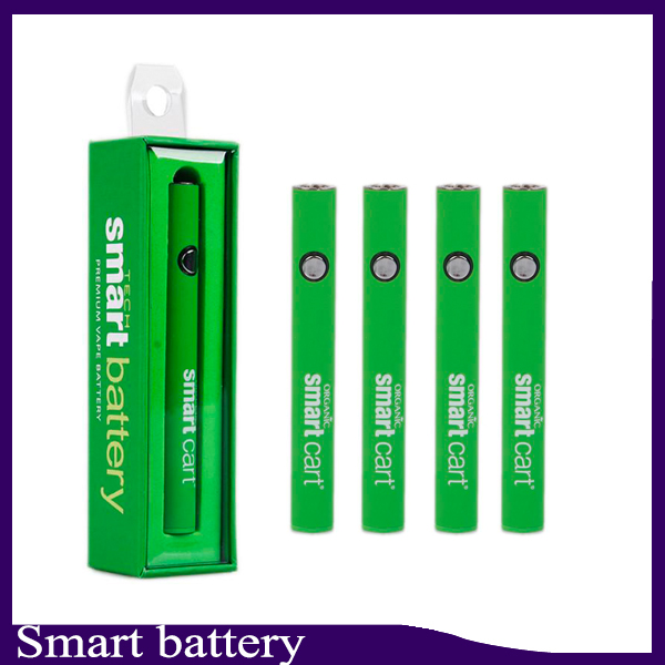 

Smart Cart Battery Vape Pen 510 Thread Cartridges 380mah Variable Voltage Preheating Smartcart Batteries With USB Charger 0266267