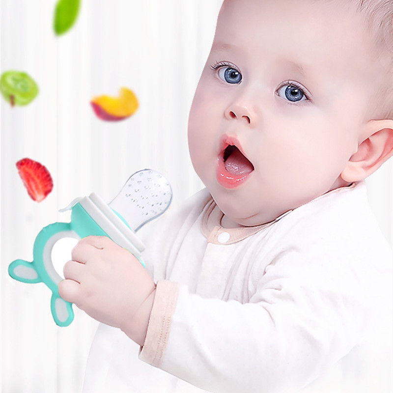 

1 Pc Baby nipple Fresh Nibbler Baby Fruit feeding nipple Safe Supplies Teat Pacifier Bottles