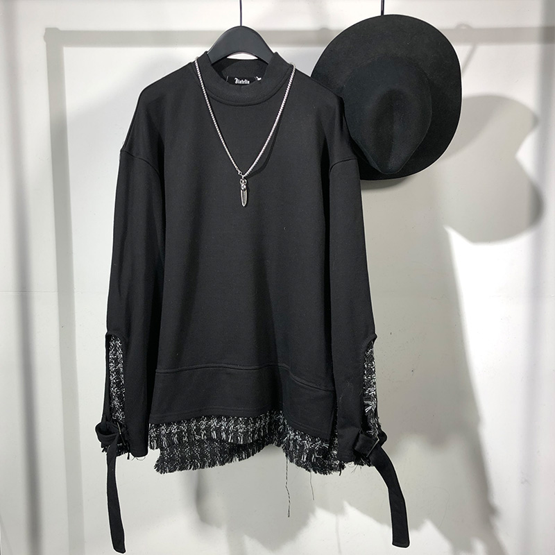 

Owen seak Men Hoodies Sweatshirts Pullover Men's Oversized Dark Spring Autumn High Street Wear Hip Hop Hoodies Sweatshirts, Black