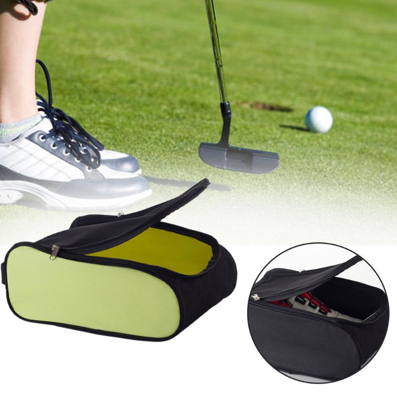 

Mesh Hole Outdoor Sports Camping Dustproof Foldable Portable Golf Shoes Bags Zipper Closure Travel Storage Wear Resistant Home