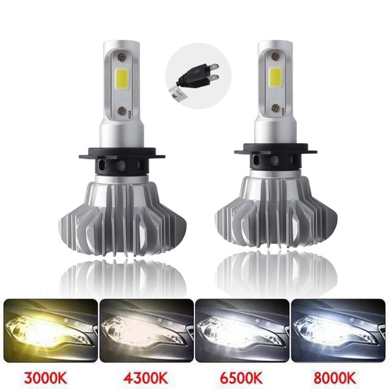 

Elglux 12000LM 2nd COB Led Lamp H4 H7 H1 H11 HB3 HB4 9005 9006 Led Headlight Car Bulb H4 Headlight for Cars Auto Light