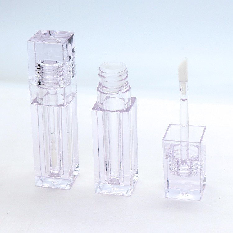 

5ml Clear Transparent Cosmetic Containers Empty Lip gloss Lip Refillable Bottles Makeup Lipstick Lipgloss Packing Bottles