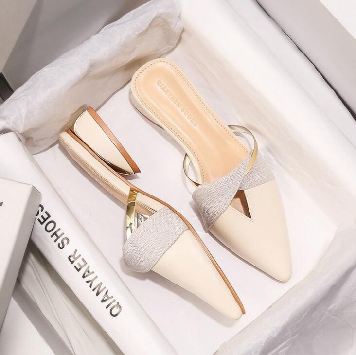 

Women Slippers Flip Flops Slides Slippers Women Summer Shoes Flats Female Fashion Casual Brand Luxury Shoes Designers Slippers S51, Black