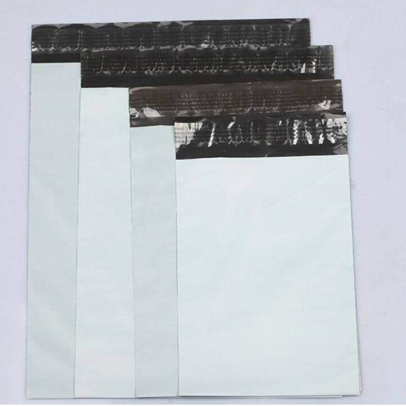 

10pcs/Lot White Courier Bag Courier Envelope Shipping BagS Mail Bag Mailing Bags Envelope Self Adhesive Seal Plastic Pouch