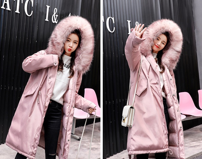 

2020 New Fashion Coats Jackets,Pregnant Women Down Jacket Winter Women Korean Thick Warm Down Jackets Women's Loose Hooded Collar Parkas, Black