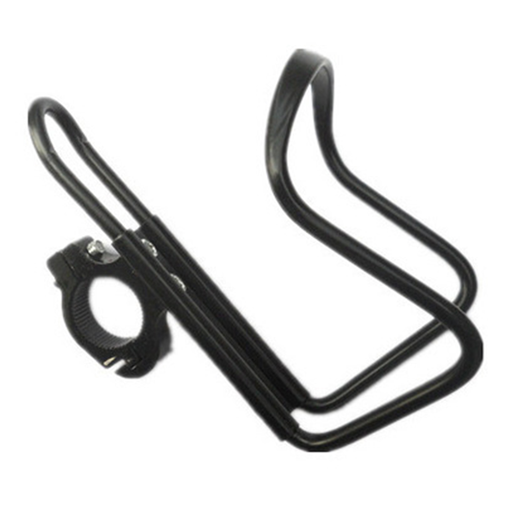 Black Motorcycle Drinks Bottle Holder,Motorcycle Motorbike Lightweight Aluminum Alloy Drink Cup Holder Water Beverage Support Handlebar Bottle Adapter for Motorbike Bike Bicycle ATV