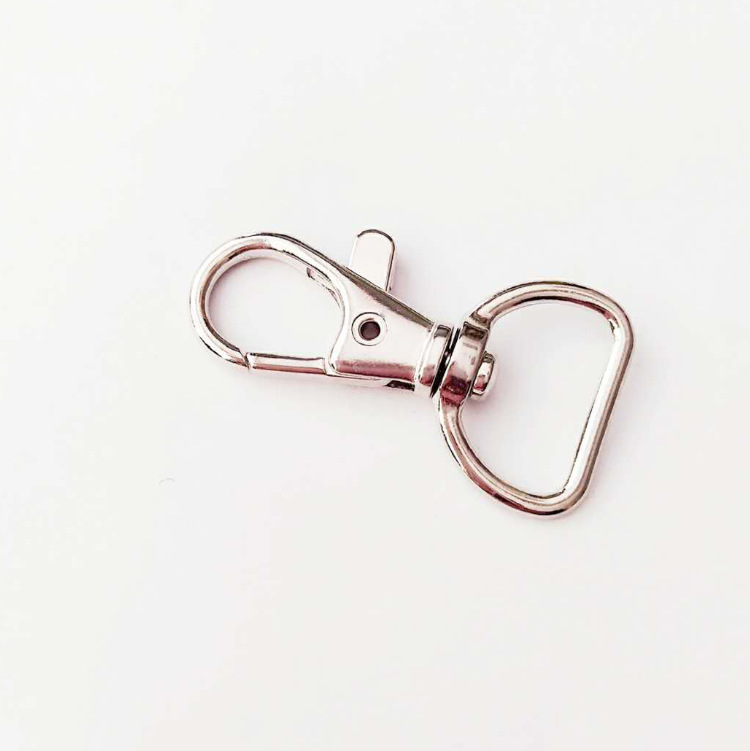 10 X Clip Giratorio De Perro Bolsa Cierre 20mm Ancho Flejado UK Gancho
