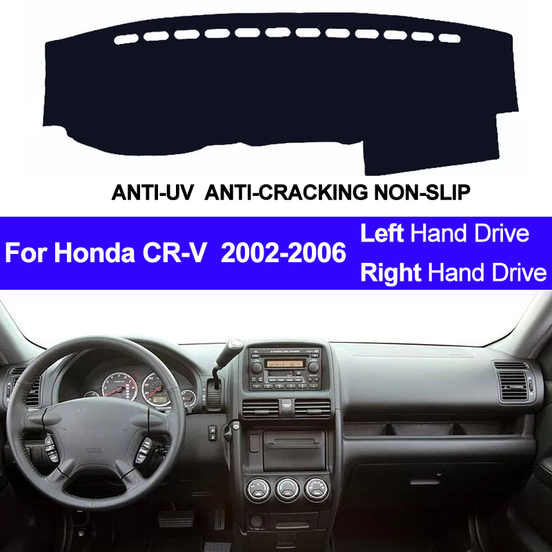 

Car Dashboard Cover Dash Mat Pad Dash Board Carpet Auto Sun DashMat Car Styling For CRV 2002 2003 2004 2005 2006