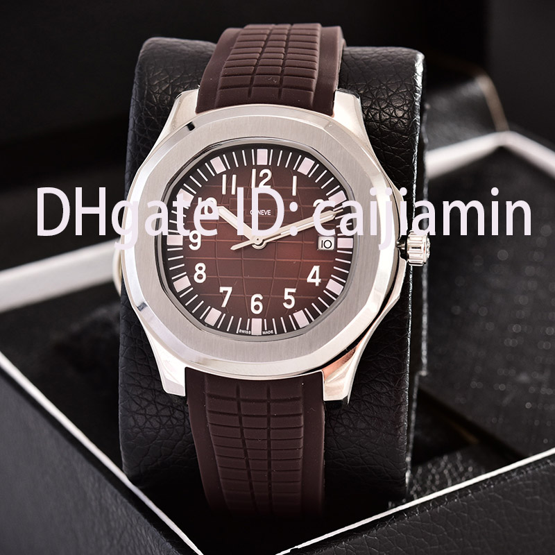 

mens watches Automatic 2813 movement 40mm comfortable rubber strap 5ATM waterproof luminous top quality wristwatches montre de luxe, Extra shipping