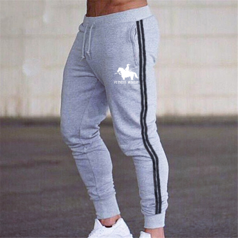 

New Spring Autumn Brand Gyms Men Casual printing Joggers Sweatpants Men's Joggers Trousers Sporting Clothing, Photo color
