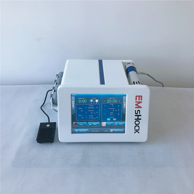 

Home use EMS muscle stimulation shock wave therapy machine for physiotherapy /Portable Ed Acoustic radial shock wave therpay machine
