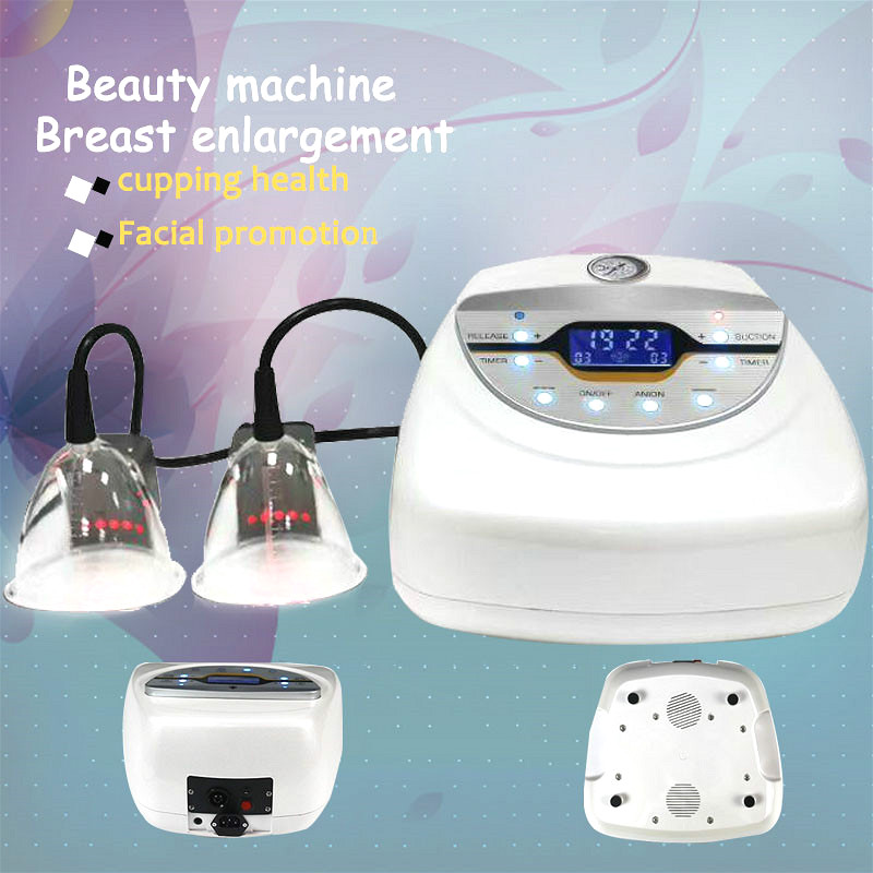 

2020 Original Vacuum Massage Therapy Enlargement Pump Lifting Breast Enhancer Massager Bust Cup Body Shaping Beauty Machine