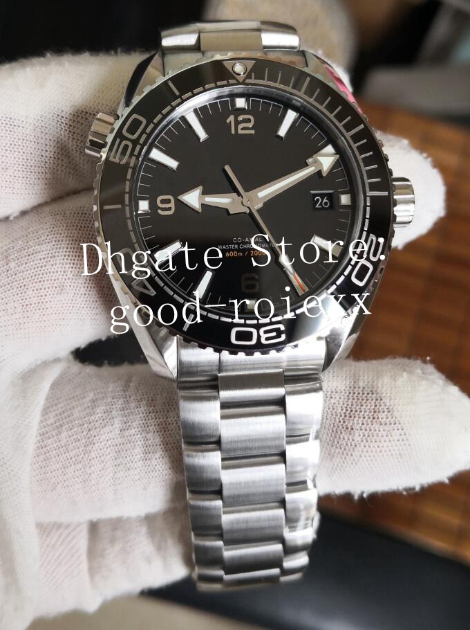 

43.5mm SuperLumed VS Factory Ceramic Bezel Mens Automatic Cal.8900 Watch Master Liquidmetal Watches Men Aqua Dive 600m Ocean Wristwatches, Black