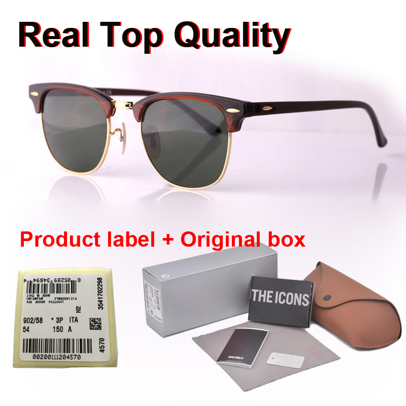 

Brand Designer sunglasses men women plank frame Metal hinge Mirror glass lens Cat Eye sun glasses With free Retail box and label, White;black