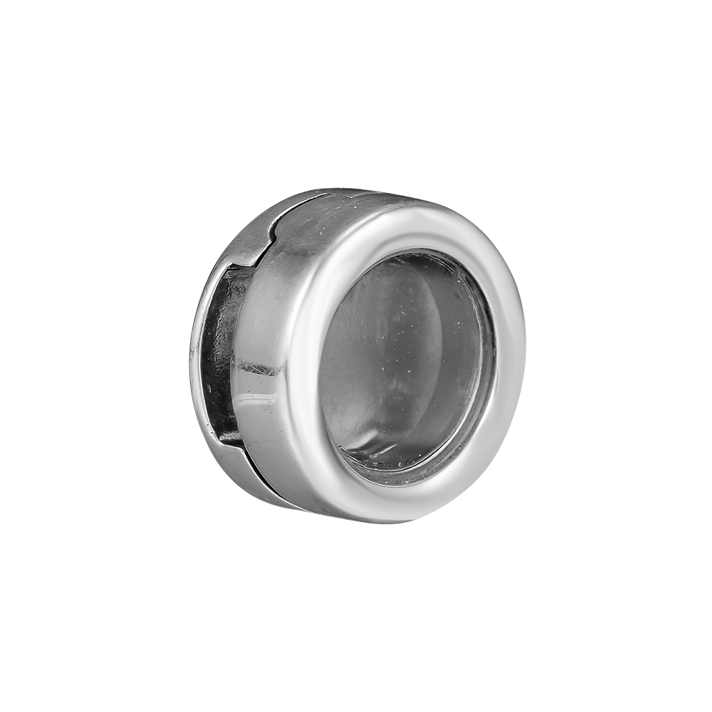 2018 Reflections With Signature Locket Clip Charm 100% 925 Sterling Silver Beads Fit Pandora Reflections Bracelet Necklace Gift DIY Jewelry-image-437267315