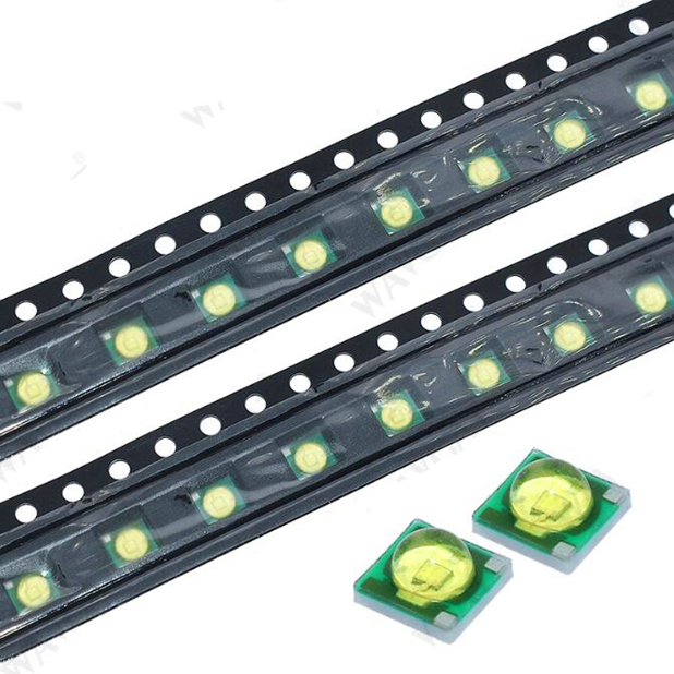 50pcs 1 Watt LED SMD COB High Power Cold White Light Lamp Diode Chips 3535