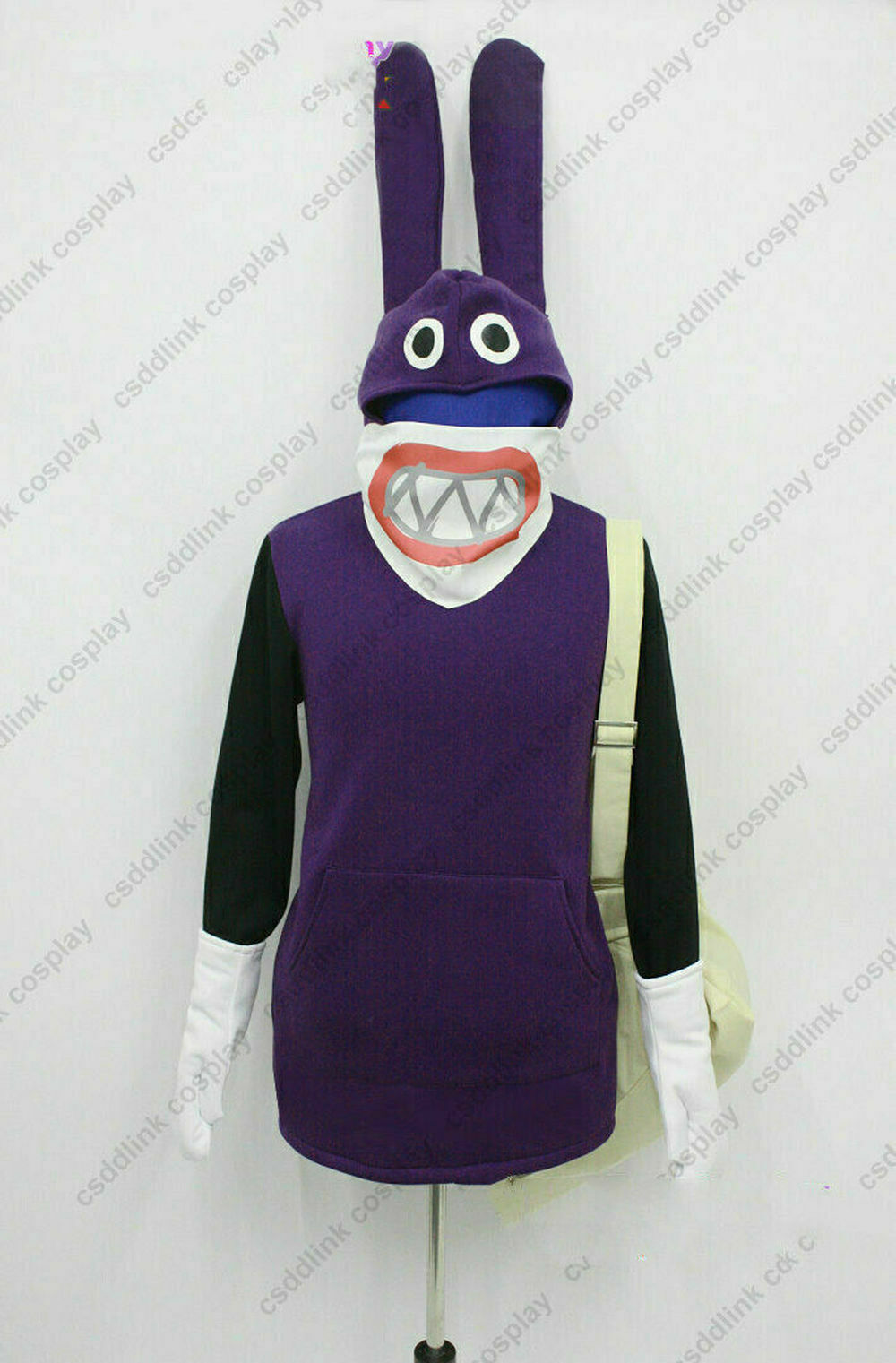 

New Super Mario Bros. U Deluxe All Nabbit Cosplay Costume, Black