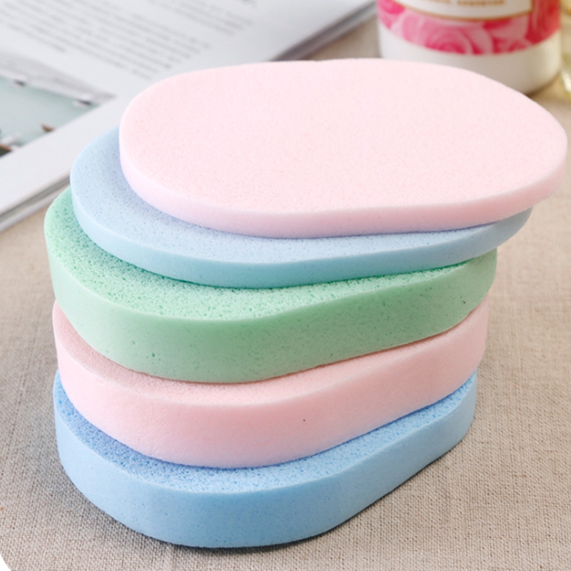 

Random Color Soft Facial Puff Face Cleanse Washing Sponge Exfoliator Cleansing Sponge Puff Facial Cleanser brush