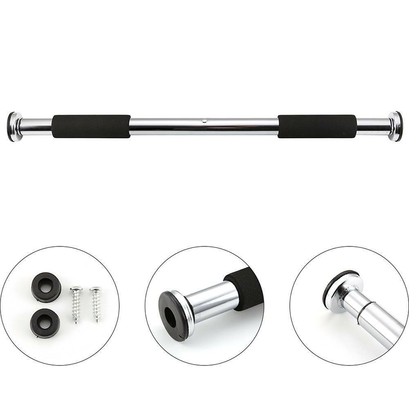 

Door Horizontal Bars Adjustable Steel 100kg Home Gym Workout Chin Push Up Pull Up Training Bar Sport Fitness Sit-Ups Equipments