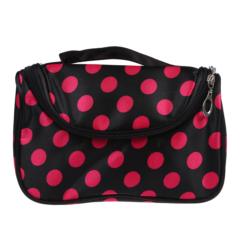 

Cosmetic Bag Beauty Case Cosmetic Case Beauty, Black rose red