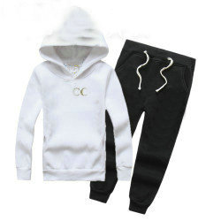 

2020 Hot boy Kids Sets Kids Hoodie And Pant Children Sets Baby Boys Girls Spring and autumn Suit Baby Sport Suit 2Pcs Set, Black