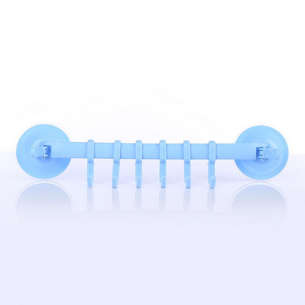

Home Kitchen Bathroom Suction Cup Door Back With dual suction cup, easy to install. Row Hook Wall Hanging Hook
