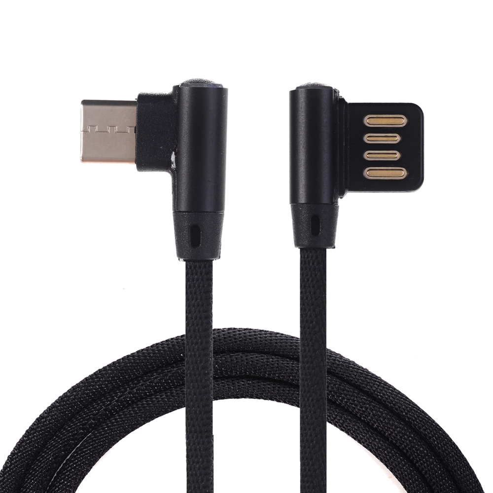 

New Style 3.4A Quick Charge Usb 3.1 Type-C Charging Sync Cable, Black