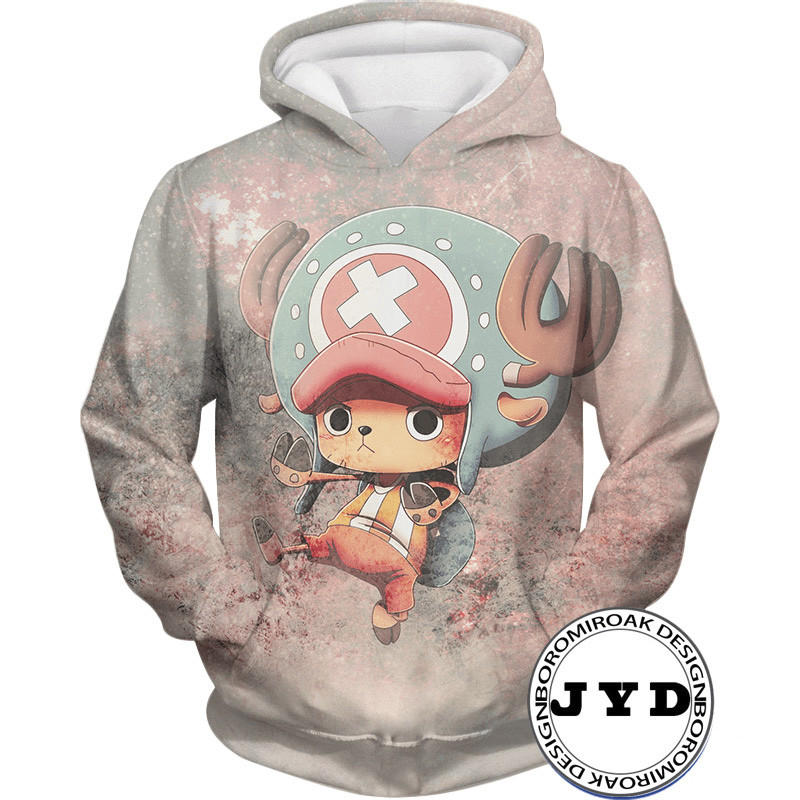 

One Piece Jumper Women Mens Hoodie 3D Print Hoodies Cute Tony Tony Chopper Sweatshirt One Piece Comic Sweater Novetly Cartoon Sweaters S-5XL, At-090