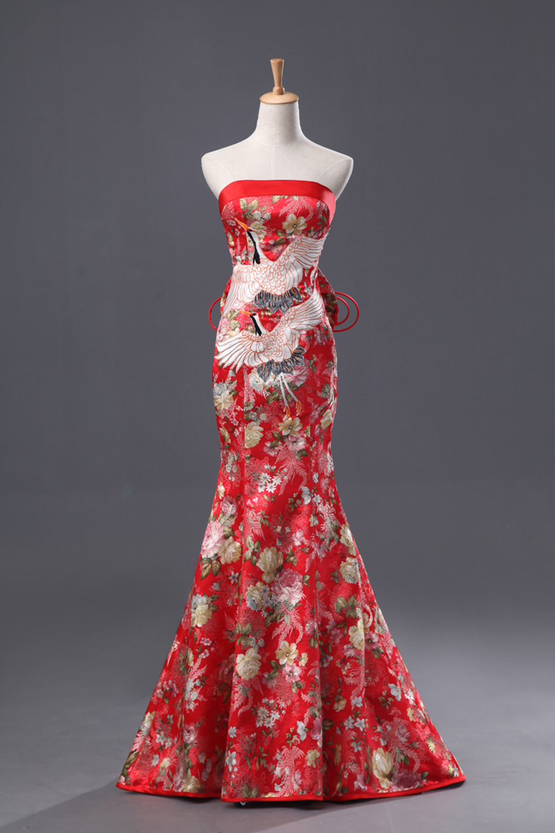 chinese homecoming dresses