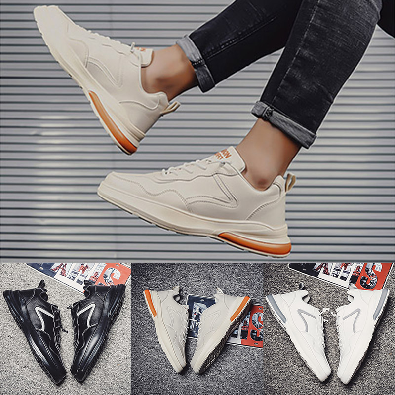 

free runner outdoors trainers men women cushion casual shoes triple white black brown comfortable style sport designer sneakers 39-44, A1