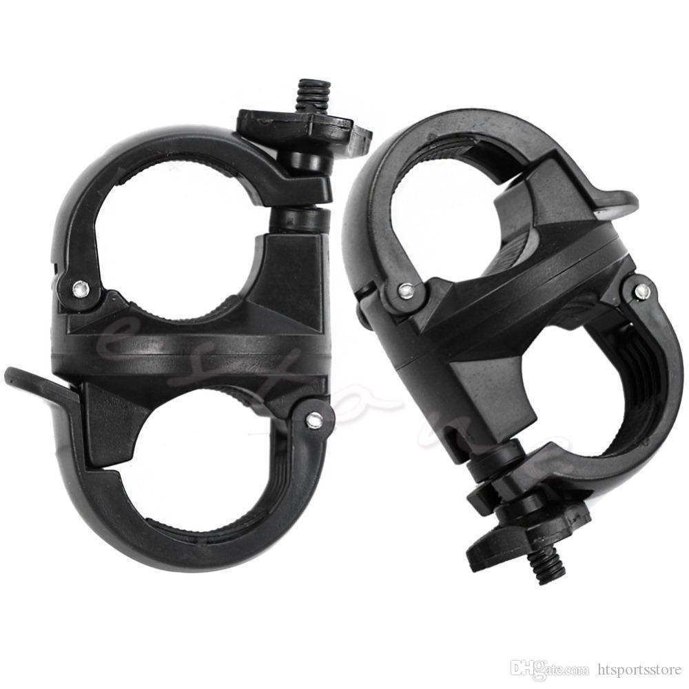 Adjustable Flashlight Holder Plastic Silicone Black Light Set Rotation