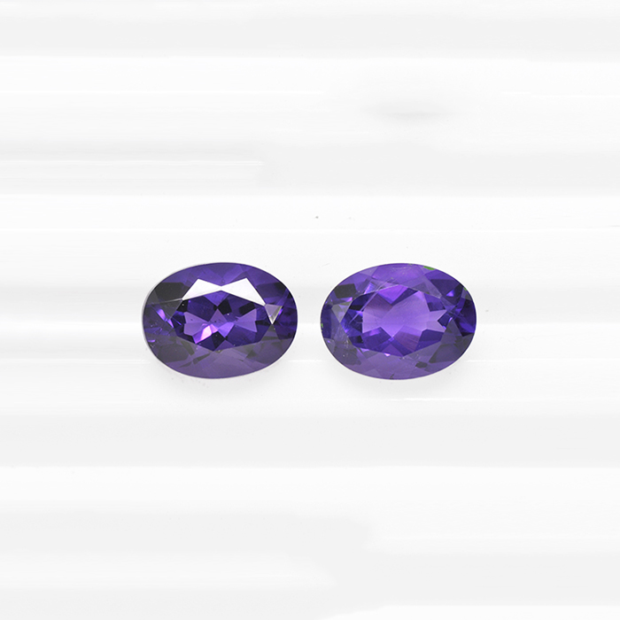 

10pcs/lot Dark Purple 10x12-15x20mm Oval Brilliant Facet Cut 100% Authentic Natural Amethyst Crystal High Quality Gem Stones For Jewelry