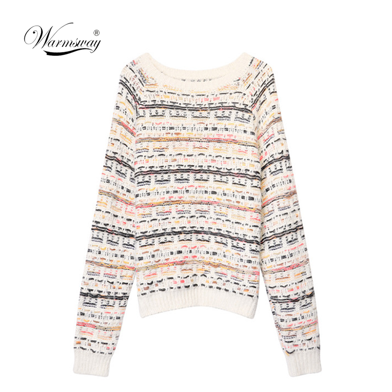 

Popular design Women's Knitted Sweater O-neck Female Fashion Warm Pullover Ladies Elegant Loose Oversized Sweaters C-368, Black