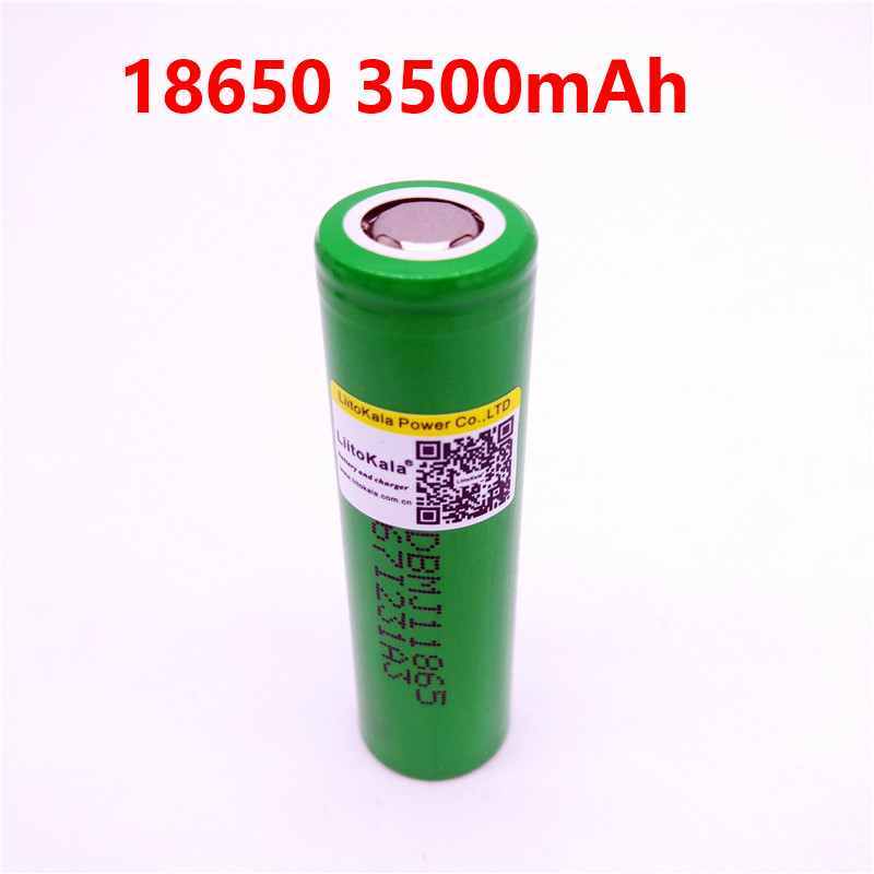 

New LiitoKala for MJ1 18650 INR18650MJ1 10A discharge li-ion battery cell 3500mah INR18650MJ1 batteries