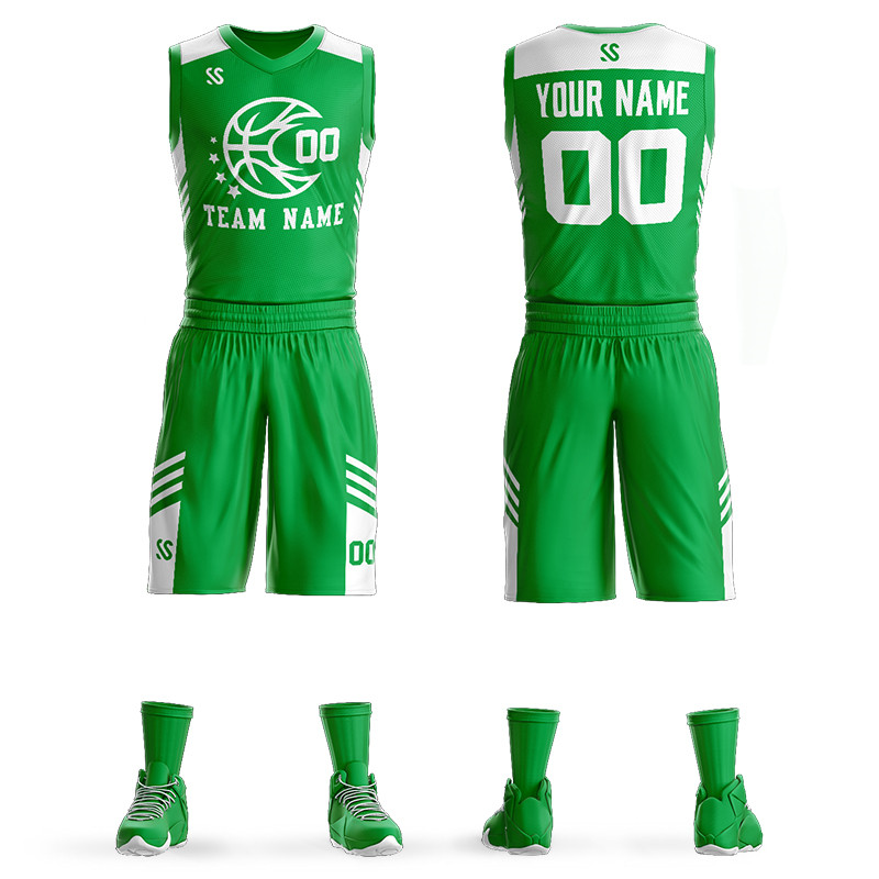 

Free design Jersey custom New basketball wear DIY custom printing number of Chinese pattern, As pic
