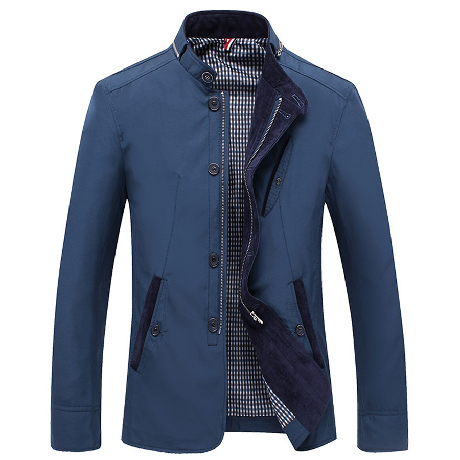 

2019 Men Jacket Spring Autumn Thin Windbreaker Men Zipper Jackets Outwear Casual Coats Casaco Masculino Dropshipping, Sd9801 hkaki