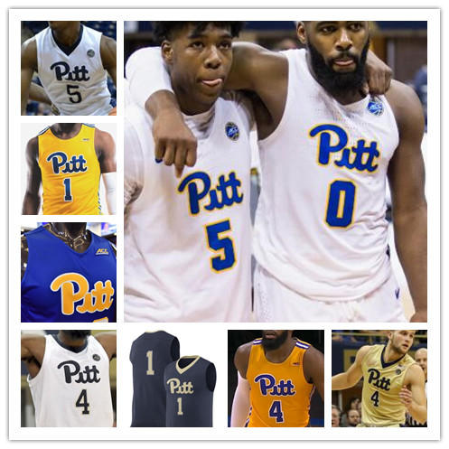 

Pittsburgh Panthers Basketball Jersey Custom Any Name Number 1 Xavier Johnson 2 Trey McGowens 4 Jared Wilson-Frame Mens Youth PITT S-4XL, Black