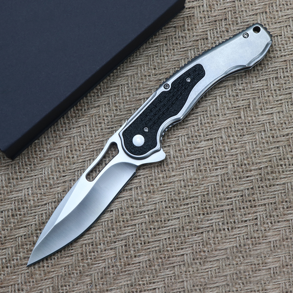 

CR 5480 Folding Folding Knife Ball Bearing 8Cr13MoV Blade Steel Handle Outdoor Camping Multipurpose Hunting EDC Tools