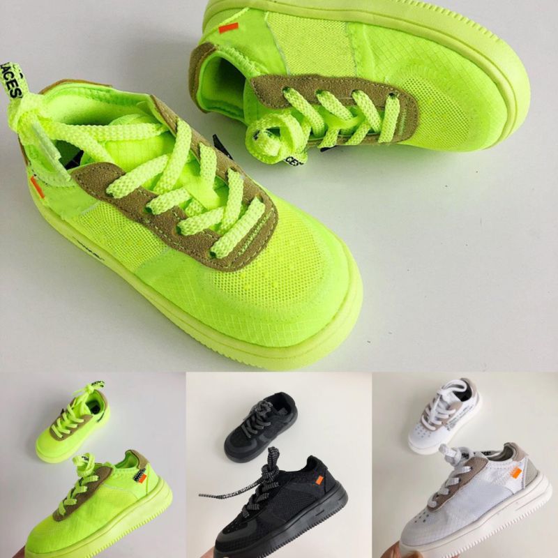 fluorescent green trainers