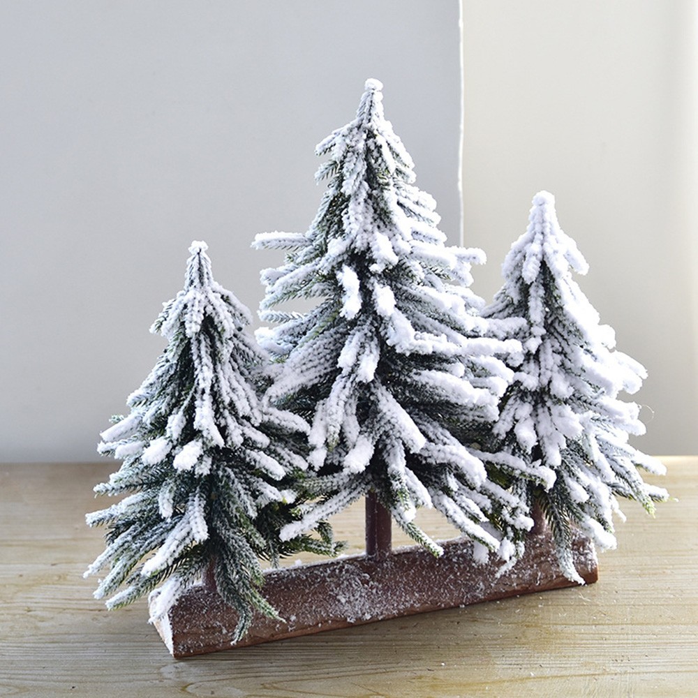 

Christmas Decorations Snow Flocking Christmas Trees Snowflakes Twigs Mulberry Trees Window Display Scene Home Decor