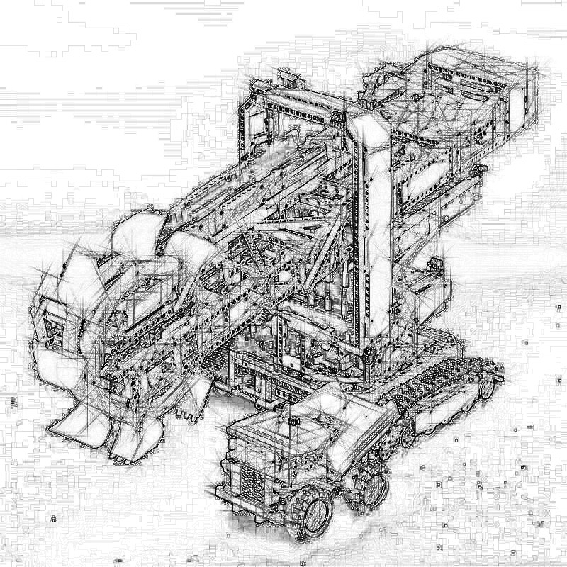 

DHL 90015 20015 Technic Car Toys The 42055 Bucket Wheel Excavator Set Building Blocks Bricks Educational Kids Christmas Toys Gifts