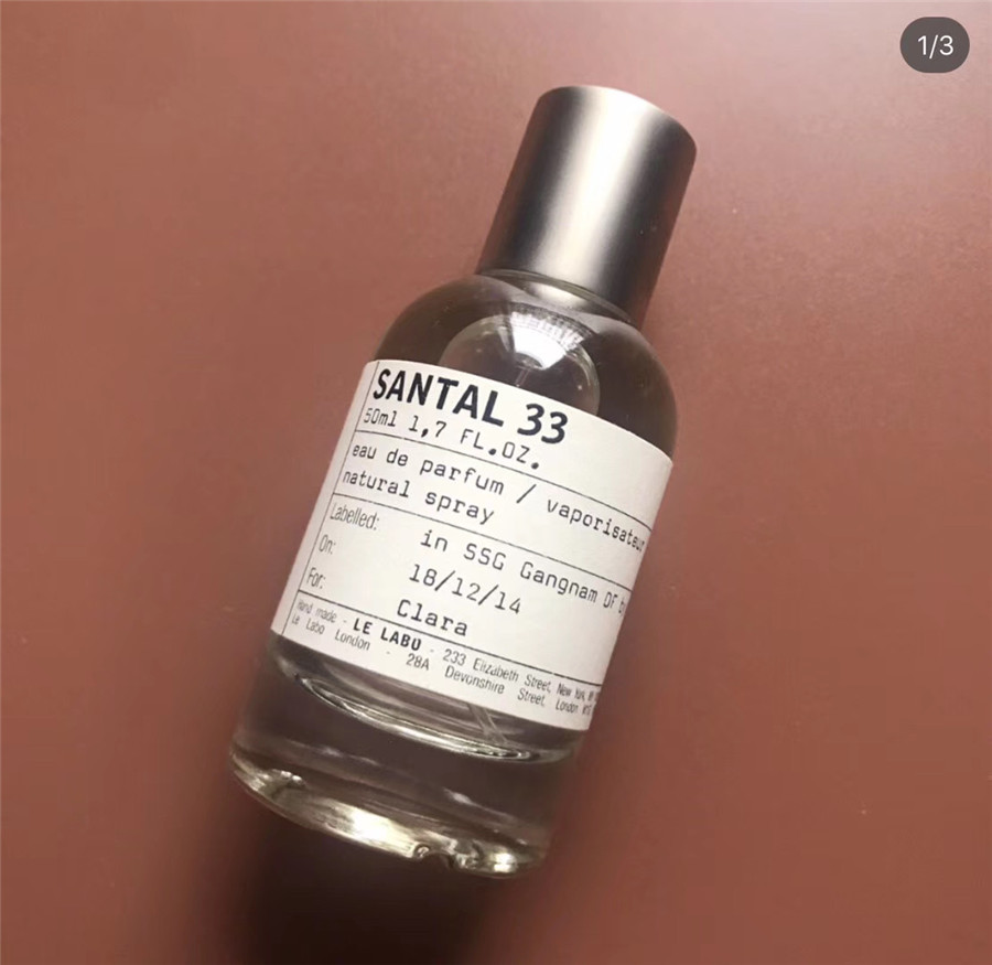 

Newest Perfume for women and men special perfume Labo ROSE 31 Labo Santal 33 BERAMOTE 22 THE NOIR 29 charming fragrance