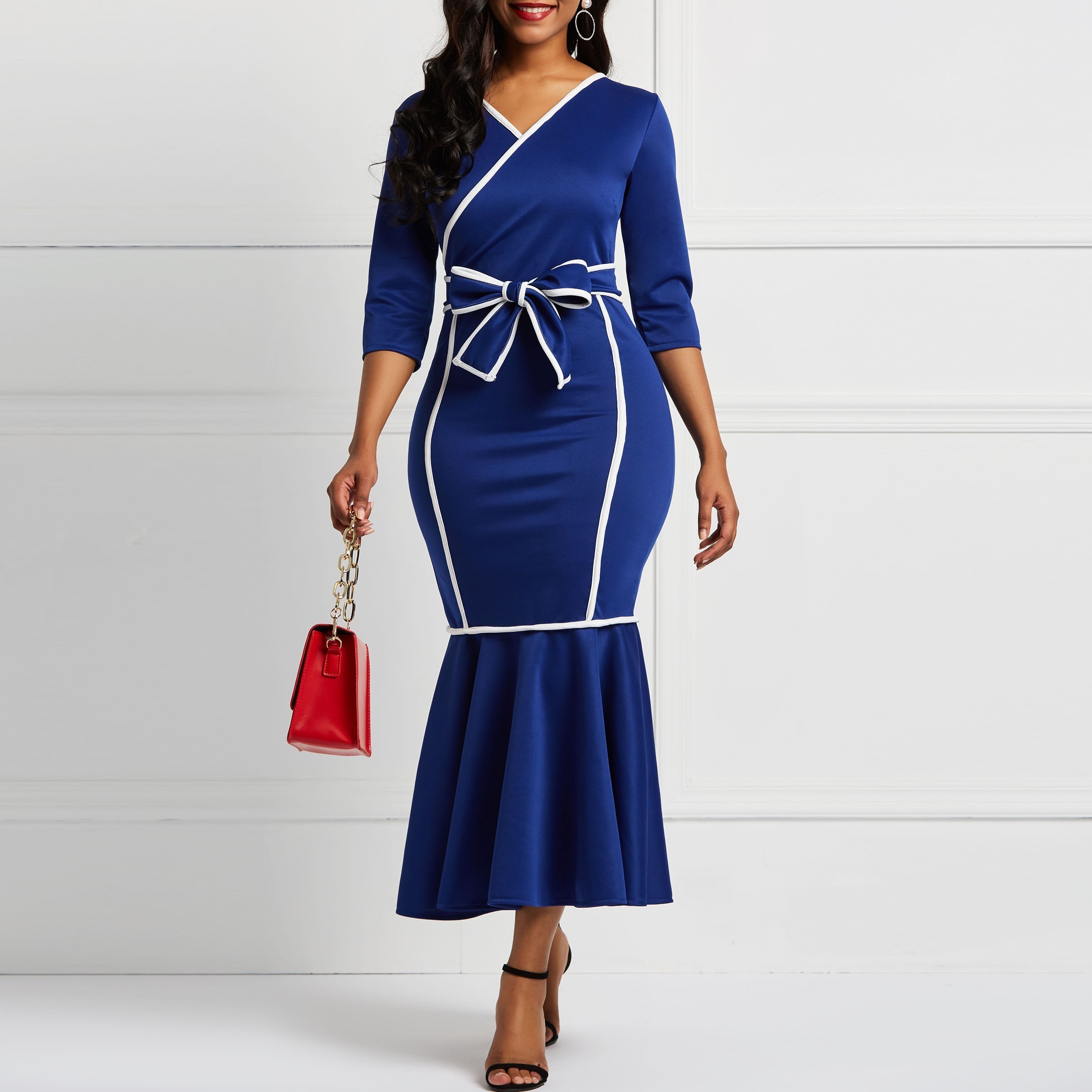 party wear midi dresses online
